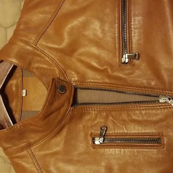 Bata designer Italian leather jacket - Picture 2 of 4